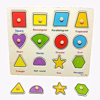 

Alphabet/Number/Graph Set Wooden Jigsaw Puzzle Educational Puzzle Toys Kids Baby Infant Toy Y4UD