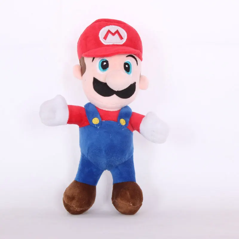2 шт./лот Super Mario Luigi& Марио плюшевая игрушка мягкая набивная кукла Животные игрушки для Для детей подарок на день рождения