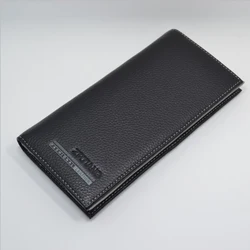 Fashion Design Genuine Leather Long Wallet Women&Men Business Bag Purse