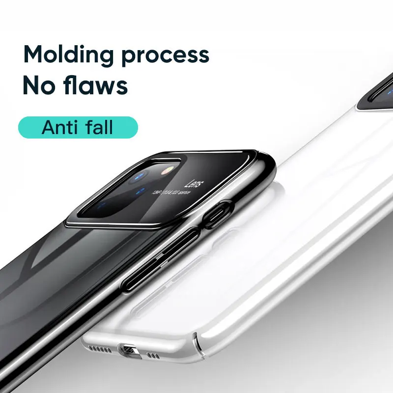 Для iPhone 11 Pro Max чехол, высококачественное закаленное стекло+ PC Zhizhen серия Защитный чехол для телефона для iPhone 11