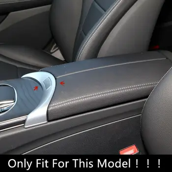 

Car Armrest Box Button Frame GLC X253 2015-2020 ABS Plastic Cover Trim