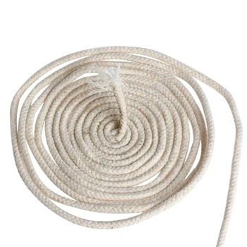 

10M (33 ft) Braided Cotton Core Candle Making Wick For Oil Or Kerosene Lamps 4mm