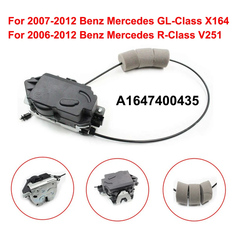 Механизм замка крышки багажника A1647400435 для Mercedes X164 W164 GL350 GL420 GL450 GL500 ML63 ML280 ML320 ML420 R280