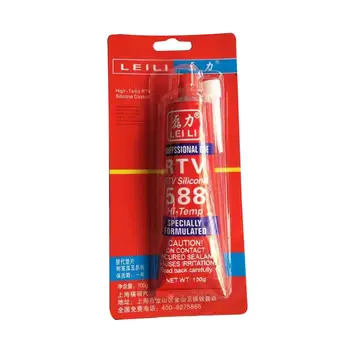

100g Strong Adhesive Glue High Temperature Sealant RTV Red Fastening Glue For Car Motor Gap Seal Repair Tools