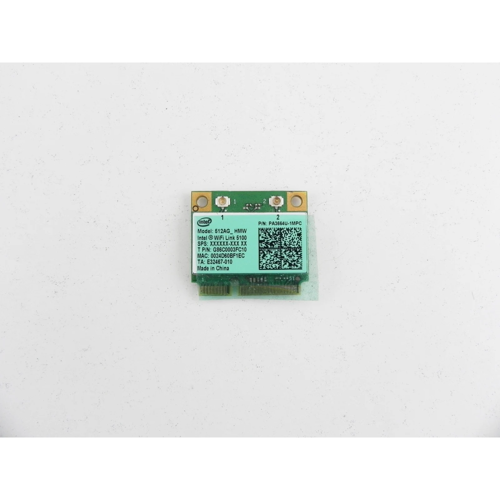 Sony Vaio PCG-7181V PCG-7182V VGN-NW2MRE WiFi модуль WLAN Wireless карта PA3664U-1MPC | Компьютеры и офис