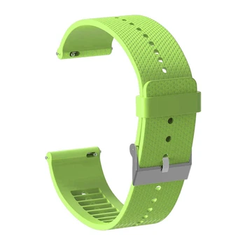 

20mm Silicone Watch Band Bracelet Strap for Polar Ignite Smartwatch Accessories Watch Strap Wristband Green