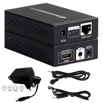 

Full HD 1080p HDMI extender 4K with IR hdmi 1.4V supported with 12V power adapter up to 70M 3D,4kX2k