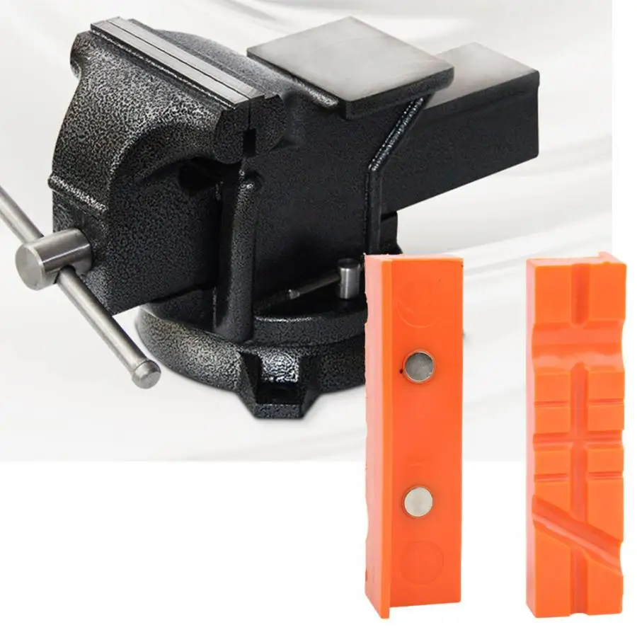 1 Set Protector Jaw TPU Magnetic Vise Protective Pad Clamp Tool Accessories 4.5in/6in Hand | Инструменты