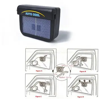

HiMISS Car Solar Energy Air Exhaust Fan Energy-saving Cooling Fans Universal Use