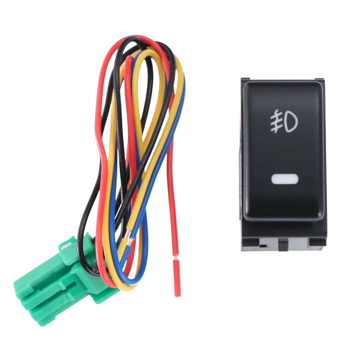 12V Car Fog Light Switch Width Light/Running Lights Switch On Off Switch With Wire For
