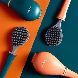 Silicone Toilet Brush Wall-mounted Automatic Opening And Closing Bathroom Cleaning Brush Set No Dead Corner Cleaning Tools