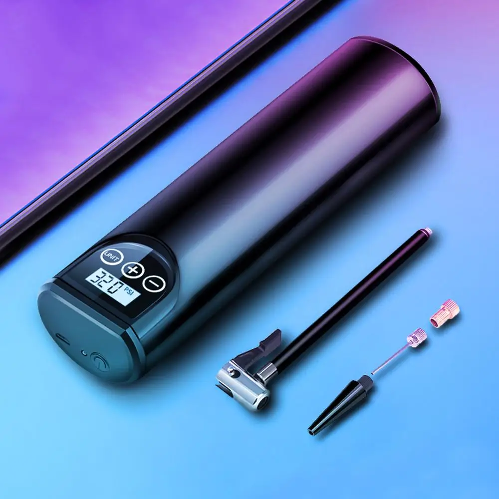 

12V 150PSI Rechargeable Air Pump Tire Inflator Cordless Portable Wireless Compressor Digital Car Tyre Pump for Car Bicycle Tire