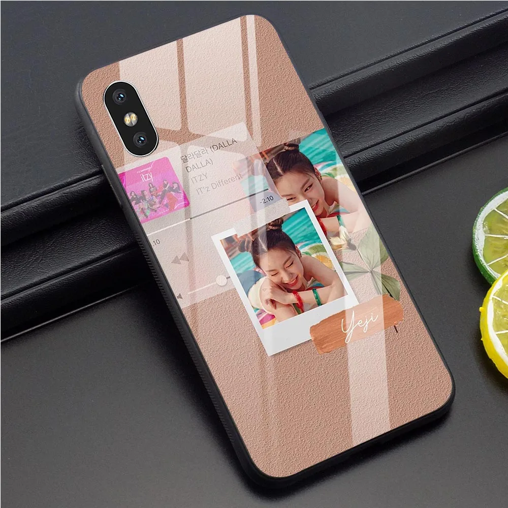 Чехол Kpop ITZY из закаленного стекла для телефона iPhone 11 Pro Max чехол 5 дюймов