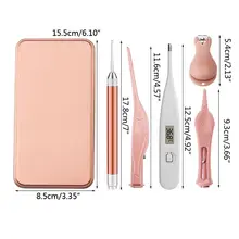 Детский термометр, Детский Светильник, ложка для ушей, носовой аспиратор N1HB