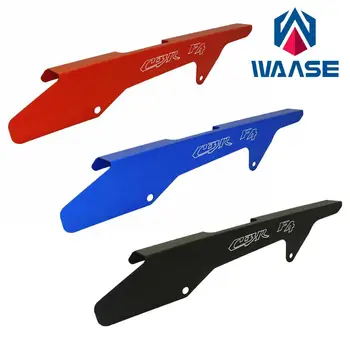 

waase Motorcycle Rear Chain Guard Cover Panel Shield Protector For HONDA CBR 600 F4 F4i CBR600F4 1999-2000 CBR600F4i 2001-2007