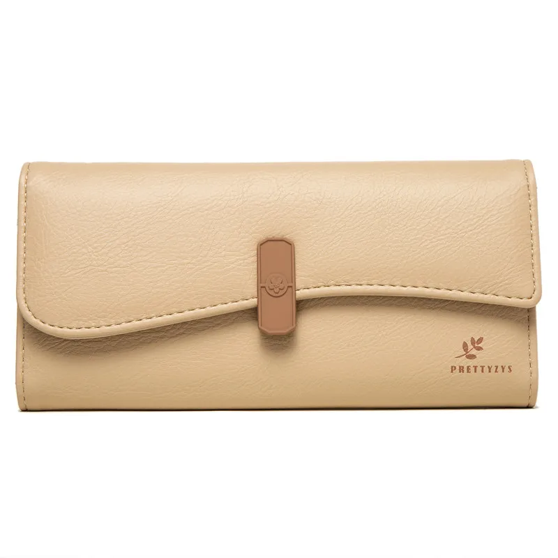 Leather Women Wallet Hasp Small and Slim Coin Pocket Purse Women Wallets Cards Holders Luxury Brand Wallets Designer Purse