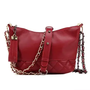 

New Fashion Handbags Wear-resistant Casual Messenger Bag Women Retro PU Leather Shoulder Crossbody Shopping Handbag