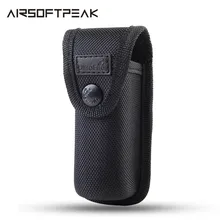 Tactical Molle Flashlight Pouch Fit for Portable LED Torch Holster Carry Case Belt Camping Traveling Hunting Accessories Tools