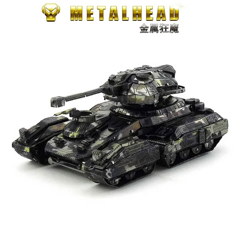 

Love Spell All-Metal 3D DIY Jigsaw Puzzle Assembled Model Scorpion Tank Color Version