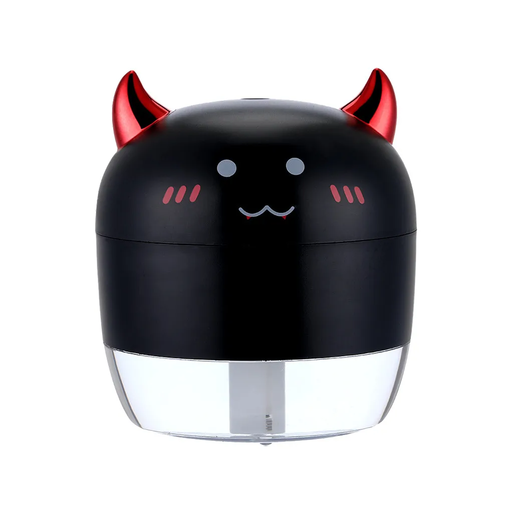 10# мини USB небулайзер портативный увлажнитель воздуха милый очиститель воздуха с ночным светильник для спальни офисный Настольный увлажнитель воздуха автомобильный диффузор воздуха