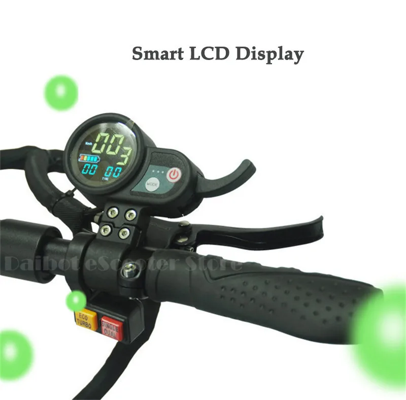 Daibot Powerful Electric Bike 11inch 2 Wheel Electric Scooters Dual Motor 1600W 60V Adult Off Road Electric Skateboard With Seat (14)