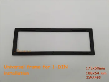 

ZWNAV 11-439 Car DVD Radio fascia Universal frame 1-DIN installation (173*50 / 188*64 mm)