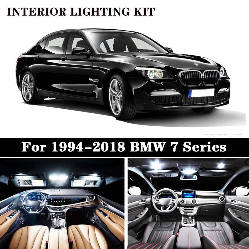 Светодиодный светильник для салона BMW E38 E65 E66 E67 F01 F02 F03 F04 G11 G12 без ошибок SMD белый 1994