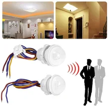 

110/220v Mini LED Sensitive Night Light Home Indoor Outdoor Infrared Light Motion Sensor Detection Automatic Sensor Light Switch