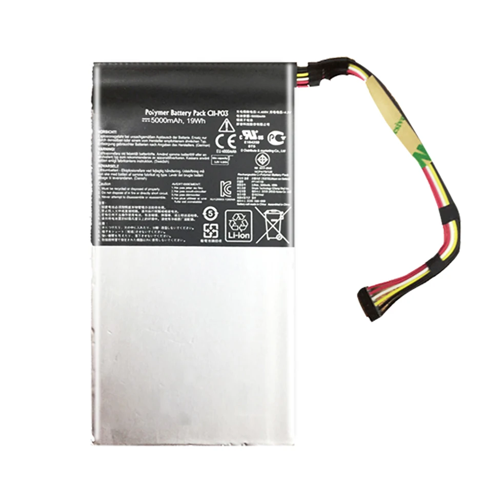 Литий-полимерный аккумулятор для Asus Padfone 2 A68 Tablet PC 19WH C11-P03 5000mAh C11-P03 Сменные Аккумуляторы
