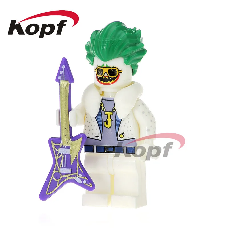 

Single Sale Joker The Clown Harley Quinn Commissioner Gordon Dolls Super Heroes Building Blocks Bricks Toys for children PG313