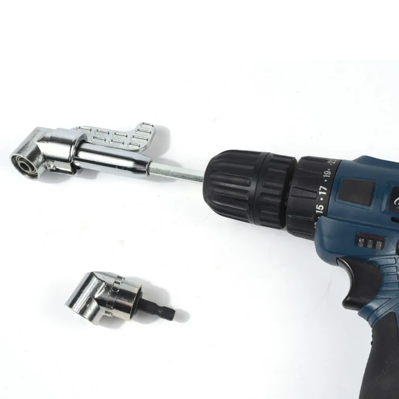 

105 Degree Angle Screwdriver Set Socket Holder Adapter Adjustable Bits Drill Bit Angle Screw Driver Tool 1/4inch Hex Bit Socket