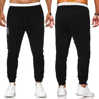 

2020 Male New Spring Fashion Hip Pop Pants Men Sweatpants Slacks Casual Elastic Joggings Sport Solid Baggy Pockets Trousers