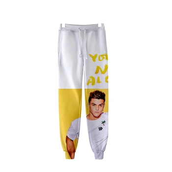 

Spring summer fashion 3d dolan twin jogging pants men women casual hip hop sports loose trousers neutral 3d fitness sports pants