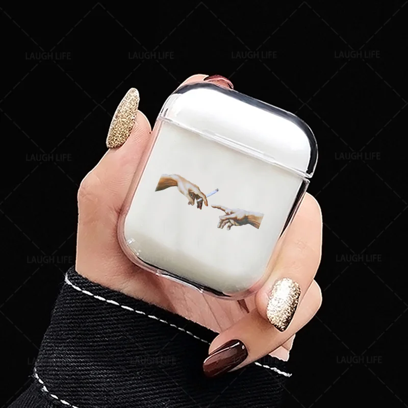 Чехол для телефона с абстрактным рисунком для Apple Airpods 2/1, чехол с милым мультяшным рисунком, мягкий чехол для наушников Airpod, чехол для air pods