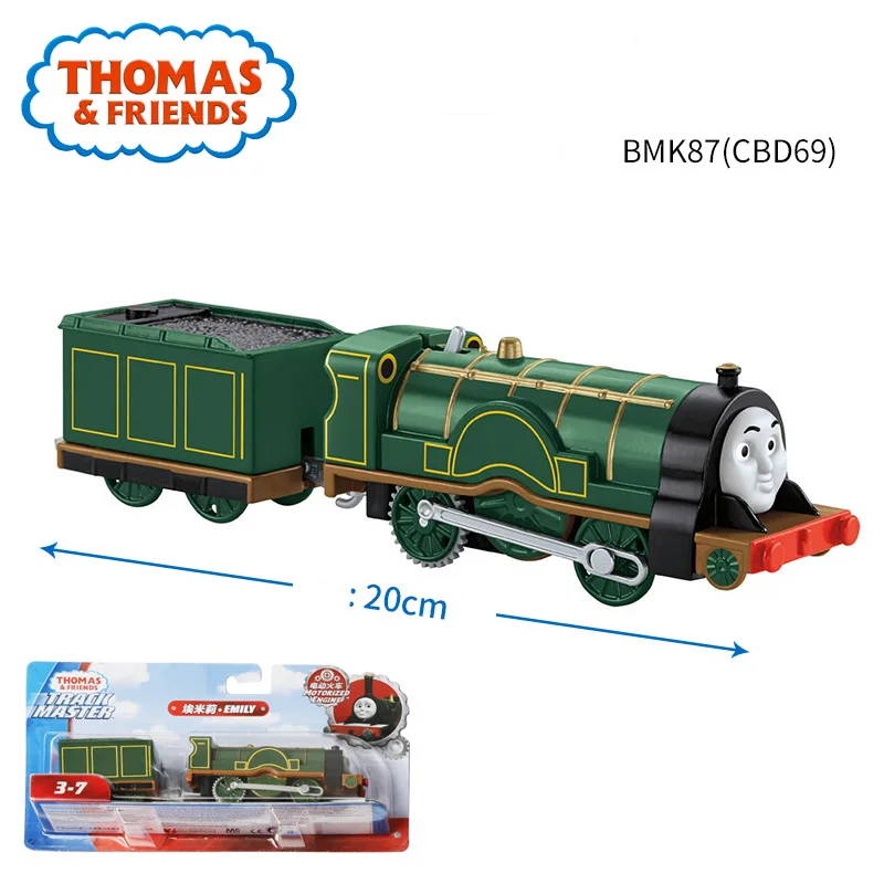 Паровозик Томас и Друзья Коллекционная электрическая серия игрушек Trackmaster моторизованный двигатель сплав поезд игрушки Victor James BMK87 - Цвет: CBD69