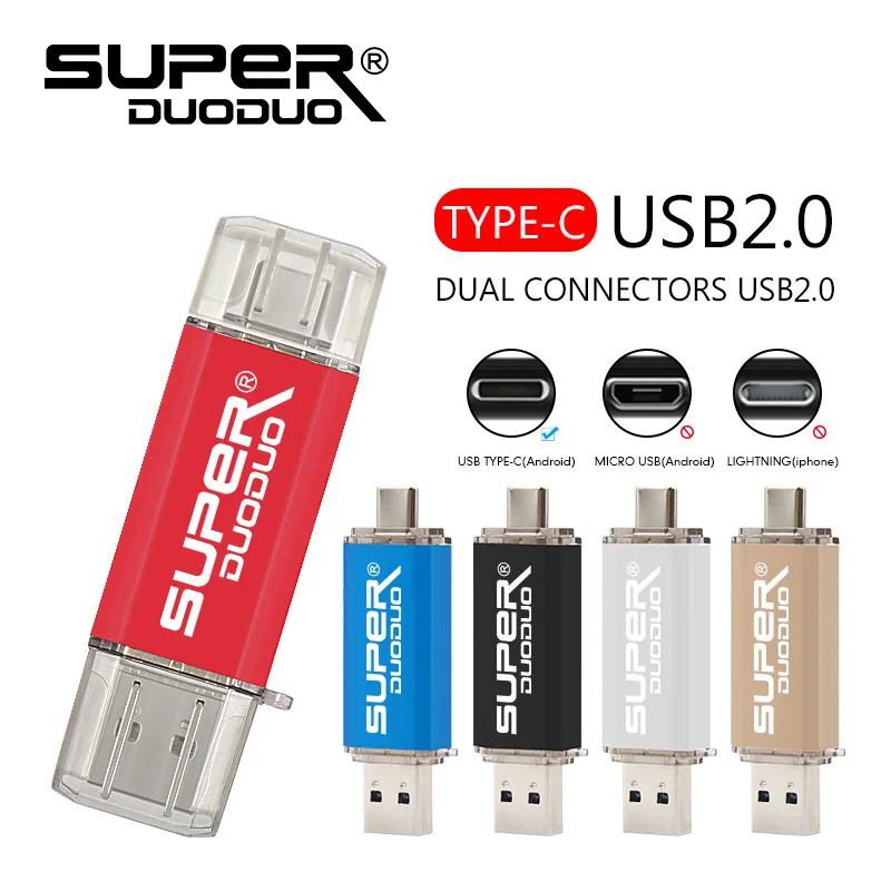 Высокоскоростные флеш-накопители USB 2,0 типа c, флешка, usb ключ, 64 ГБ, 32 ГБ, 16 ГБ, 128 ГБ, ручка-драйвер, персонализированные USB флеш-накопители Clef