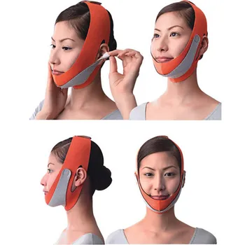 

Lady Gril Thin Face Mask Health Care Facial Double Chin Slimming Skin Bandage Reduce Double Chin Face Lift Up Belt For Lady G309