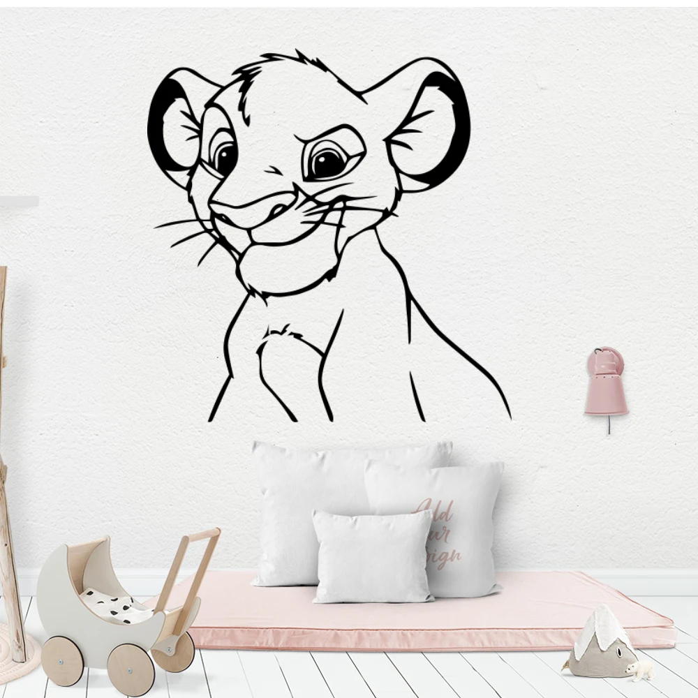 Stitch Wall Stickers DIY Removable Children Themed Art Boys Girls Room Wall  Decals Bedroom Nursery Playroom Decoration Wall Stickers