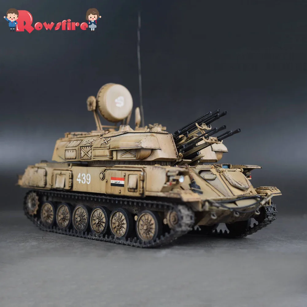 

1/35 Revell 35081 Iraq ZSU-23-4M Handmade Tank Model Decoration