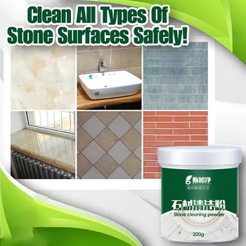 

Ceramic Tile Cleaning Powder Enzyme-adding Clean Kitchen Quartz Stone Countertop Strong Household Cleaning Powder G3