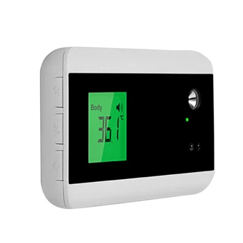 

2 In 1 Forehead Infrared Thermometer USB Bluetooth Control Voice Broadcast Easy Install Door Bell Non LCD Screen Home