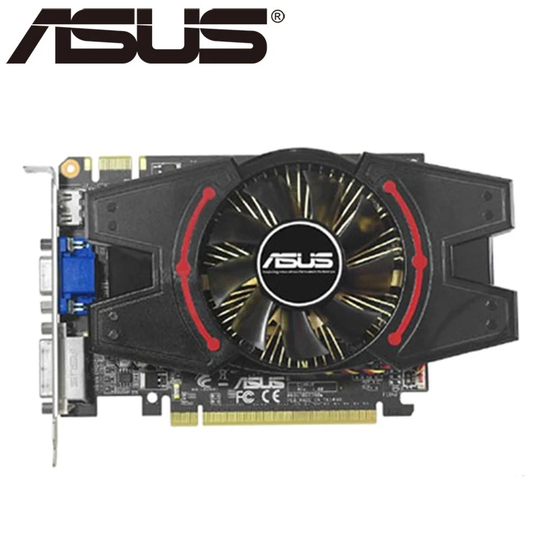 graphics card for desktop ASUS Video Card GTS 450 1GB 128Bit Series Graphics Cards for nVIDIA Geforce GPU HDMI Dvi VGA Used Cards On Sale design GTS450 best video card for gaming pc