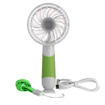 

Portable USB Rechargeable Fan Mini Sports Handheld Fan Table Cooling Fan Air Conditioner for Home Office Outdoor Rotary Vane CE