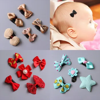 

Baby Hair Clips Safety Fine Hair Clips Infant Girl Ornamrnts Daily Wear Children's Accessories Photography Props