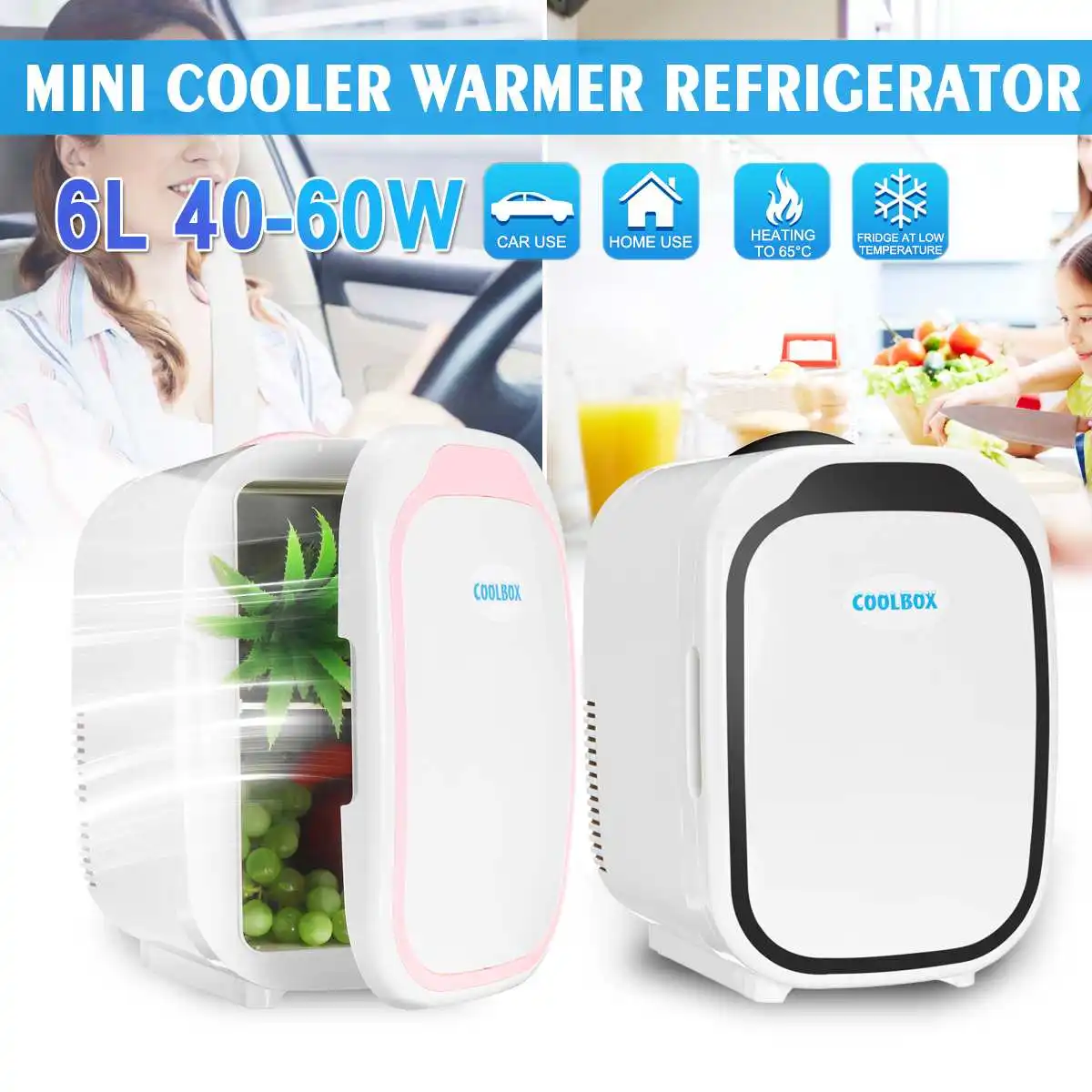 

6L Fridge Quiet Refrigerators Low Noise Refrigerators Freezer Cooling Fridge