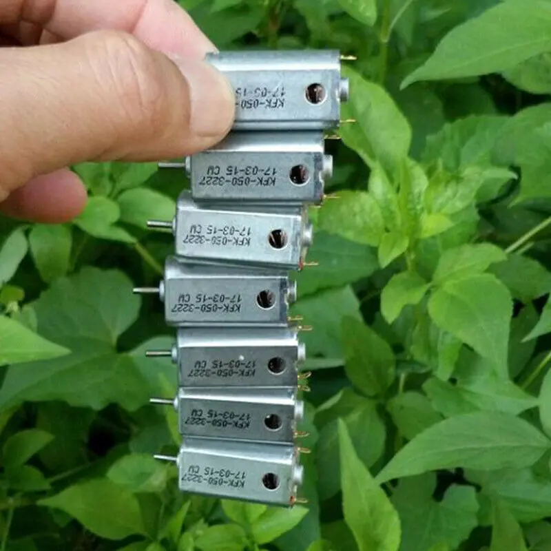 Mini FK-050 HM Motor DC 3V-4.2V 3.7 25200RPM Micro Small 050 Motor Strong Magnetic High Speed Carbon Brush RC Toy Airplane Model