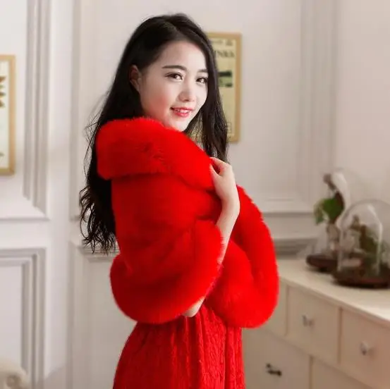 Chaqueta mujer Winter Women Faux Fur Coat Artificial Fur Vest Furry Vests Jackets Plus Size Chaqueta mujer Fake Fur Gilet Q977
