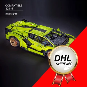 

LepinBlocks 20001 Super Racing Car Model Compatible Technic Building Blocks Bricks Car Educational Toys Birthday Gifts