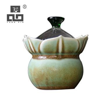 

TANGPIN green ceramic teapots gaiwan teacup chinese kung fu tea pot drinkware 150ml