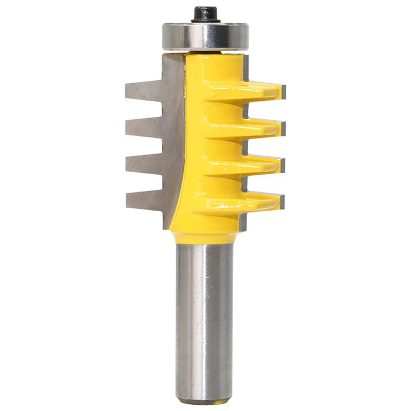1pc 1/2'' Shank Reversible Finger Woodwork Cutter Joint Glue Joint Router Bit AU